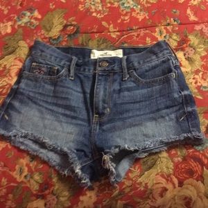 Hollister denim shorts